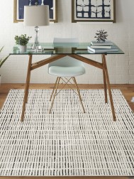 Ovido Ivory Black Rug - Thumbnail - 2