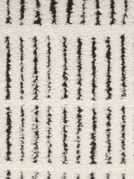 Ovido Ivory Black Rug - Thumbnail - 6