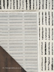 Ovido Ivory Black Rug - Thumbnail - 9