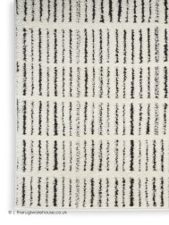 Ovido Ivory Black Rug - Thumbnail - 8