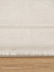 Soharo Grey Beige Rug - Thumbnail - 6