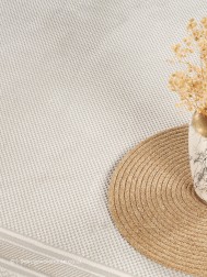 Soharo Grey Beige Rug - Thumbnail - 4