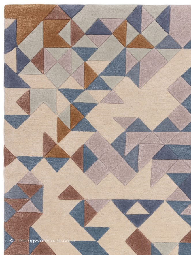 Enigma Blue Multi Rug - 4