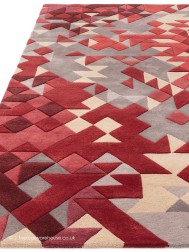 Enigma Red Multi Rug - Thumbnail - 6