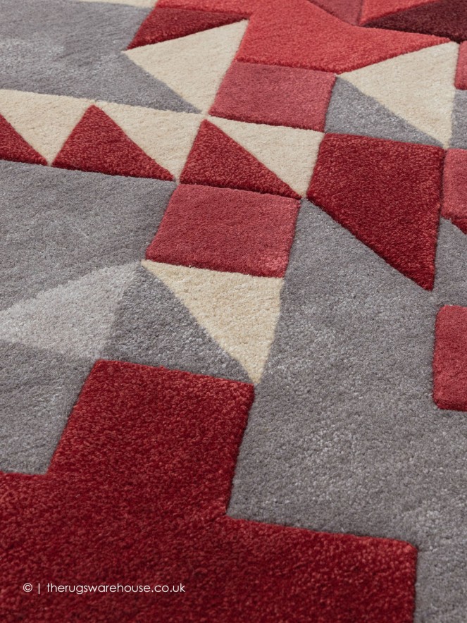 Enigma Red Multi Rug - 4