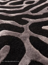 Coral Gunmetal Rug - Thumbnail - 4