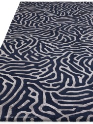 Coral Navy Rug - Thumbnail - 2