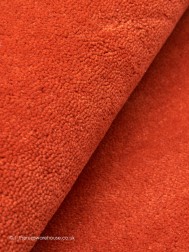 Comfort Burnt Orange Circle Rug - Thumbnail - 4
