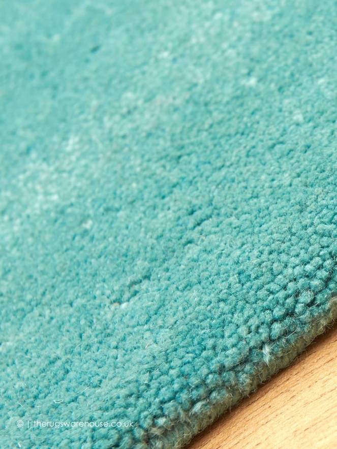Comfort Aqua Circle Rug - 3
