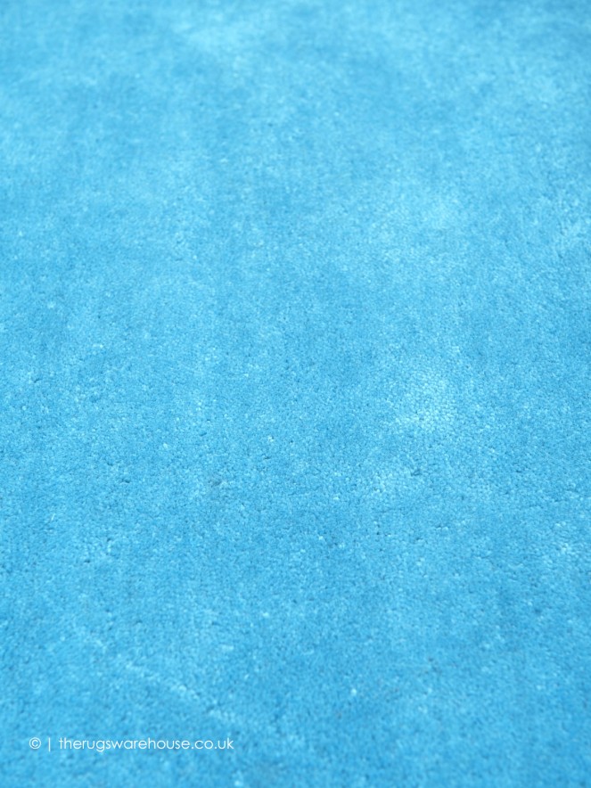 Comfort Duck Egg Circle Rug - 5