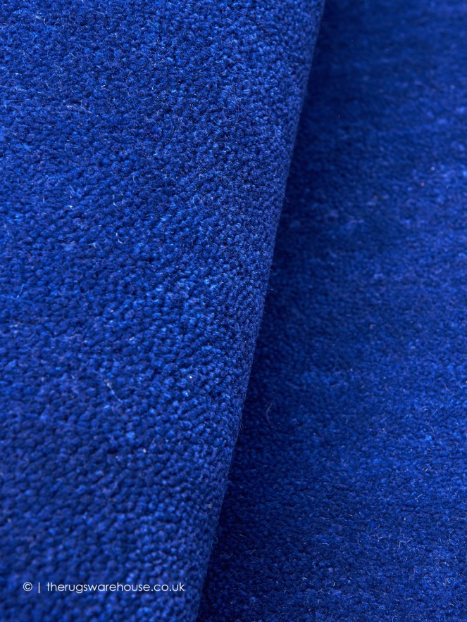 Comfort Navy Circle Rug - 4