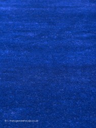 Comfort Navy Circle Rug - Thumbnail - 5