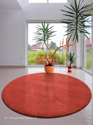 Comfort Peach Circle Rug - Thumbnail - 2