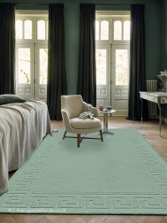 Vetrina Greek Key Mint Rug - Thumbnail - 2
