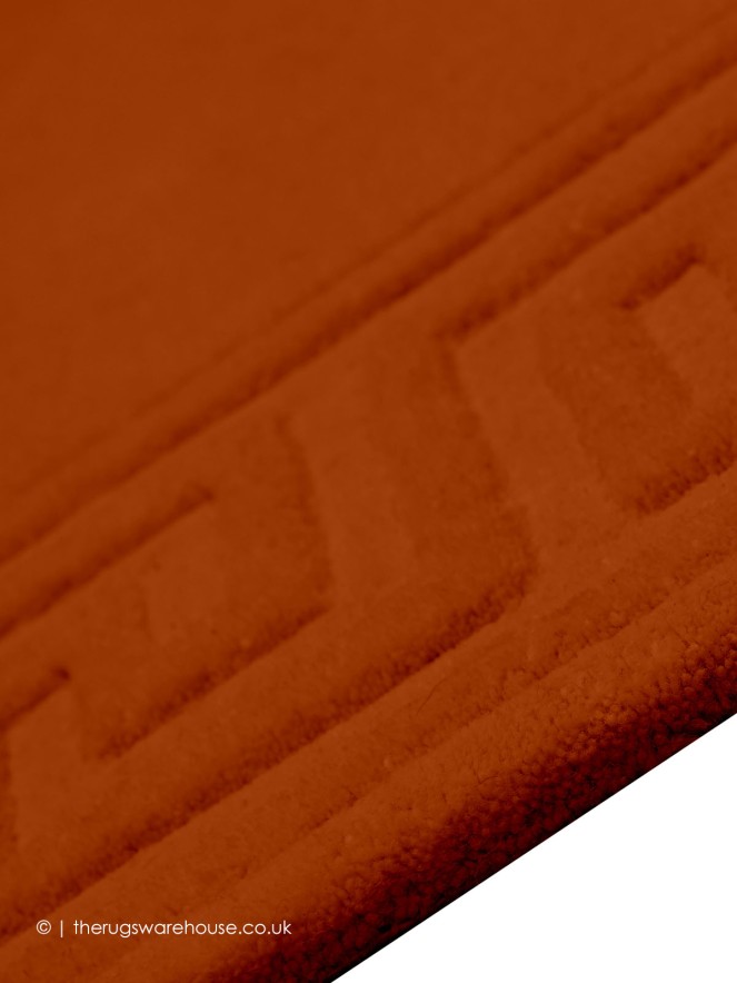 Vetrina Greek Key Rust Rug - 3