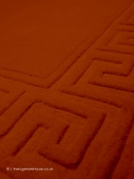 Vetrina Greek Key Rust Rug - Thumbnail - 5