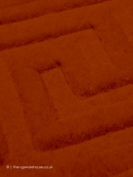Vetrina Greek Key Rust Rug - Thumbnail - 6