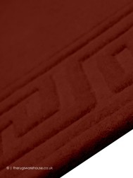Vetrina Greek Key Burgundy Rug - Thumbnail - 3