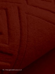 Vetrina Greek Key Burgundy Rug - Thumbnail - 4