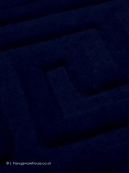 Vetrina Greek Key Navy Rug - Thumbnail - 6