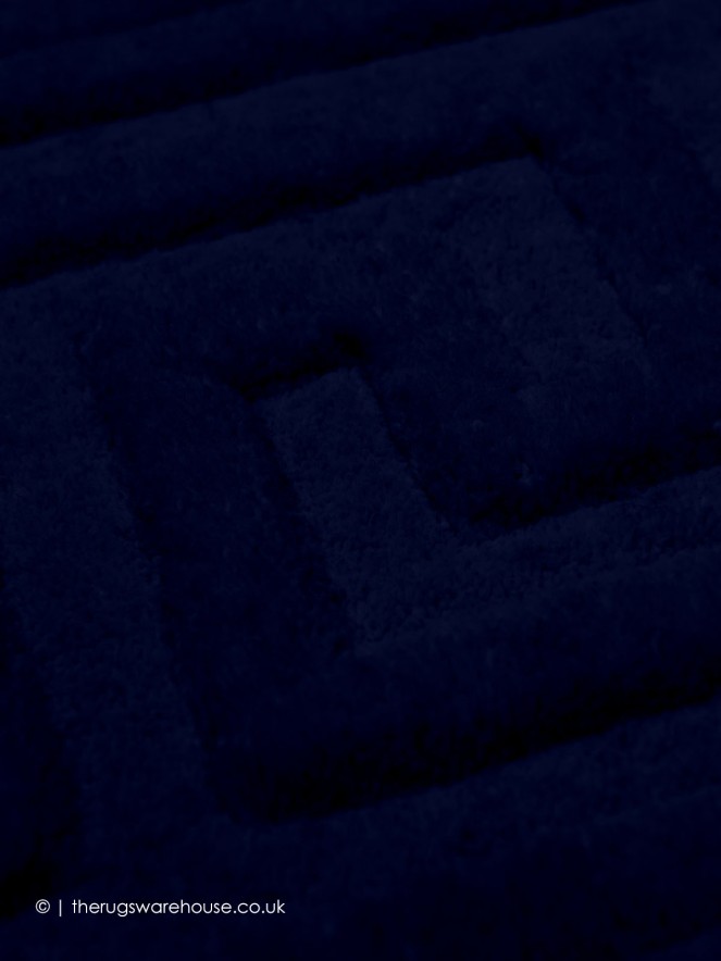 Vetrina Greek Key Navy Rug - 6