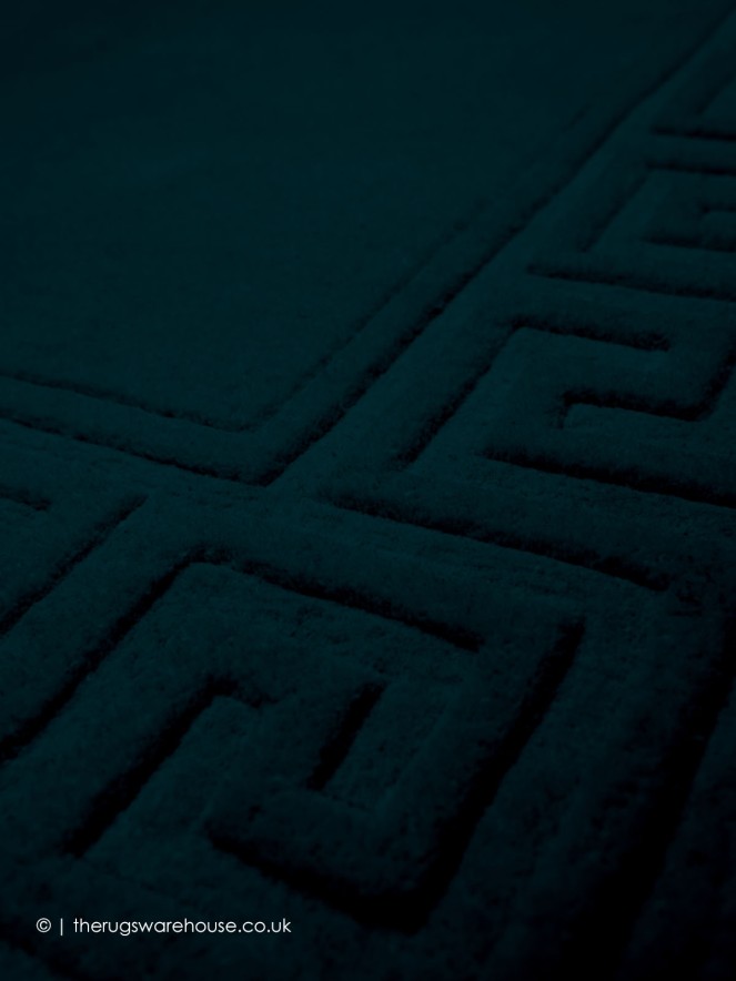 Vetrina Greek Key Green Rug - 6