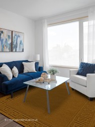 Vetrina Greek Key Gold Rug - Thumbnail - 3