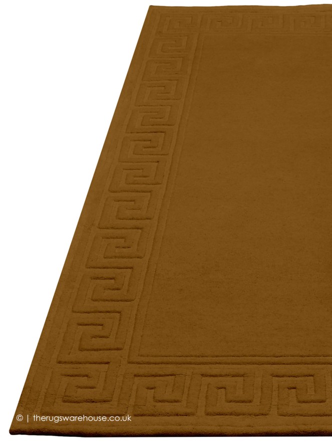 Vetrina Greek Key Gold Rug - 8