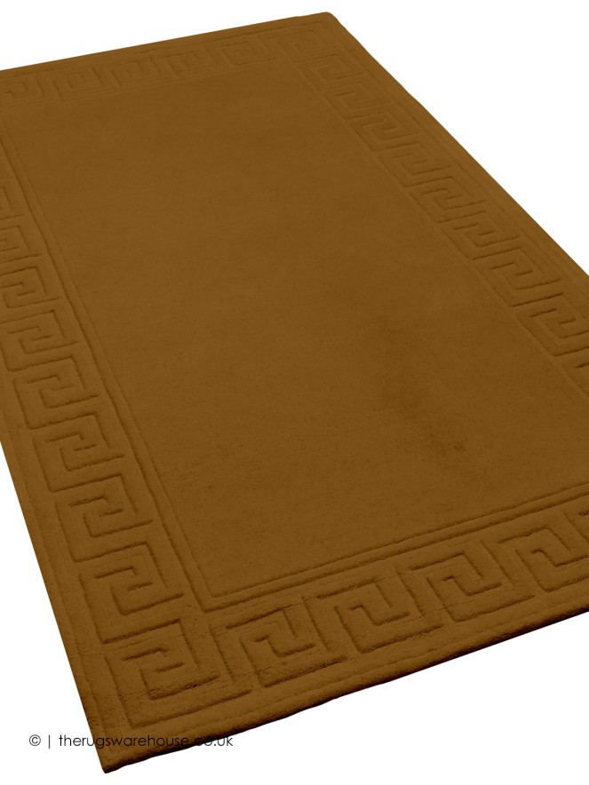 Vetrina Greek Key Gold Rug - 9