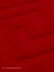 Vetrina Greek Key Red Rug - Thumbnail - 6