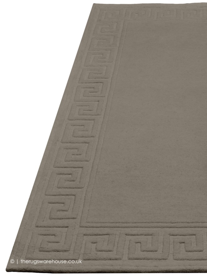 Vetrina Greek Key Taupe Rug - 7