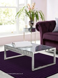 Vetrina Greek Key Purple Rug - Thumbnail - 2