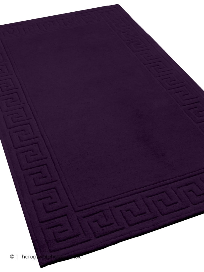 Vetrina Greek Key Purple Rug - 8