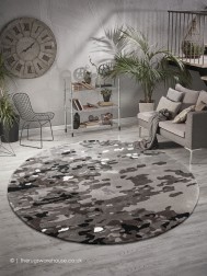 Argo Shadows Circle Rug - Thumbnail - 2