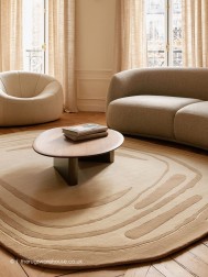 Fragment Beige Rug - Thumbnail - 3