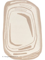 Fragment Beige Rug - Thumbnail - 8