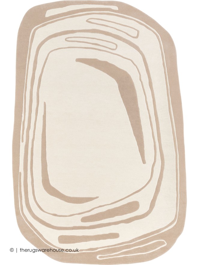 Fragment Beige Rug - 8