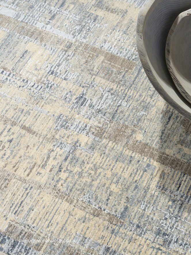 Hontema Blue Rug - 3