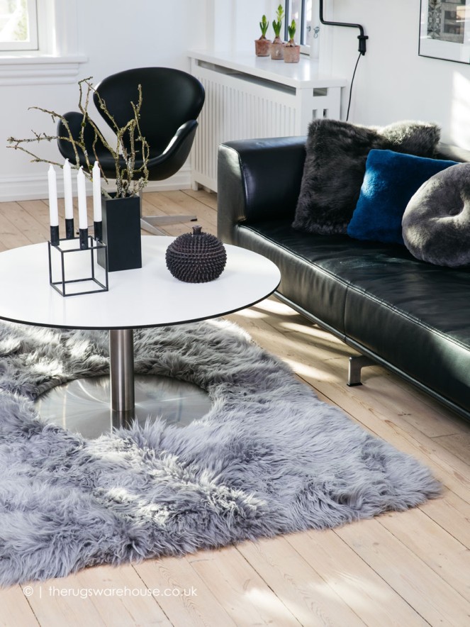 Naturelux Light Grey Rug - 3