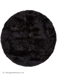 Naturelux Black Circle Rug - Thumbnail - 4