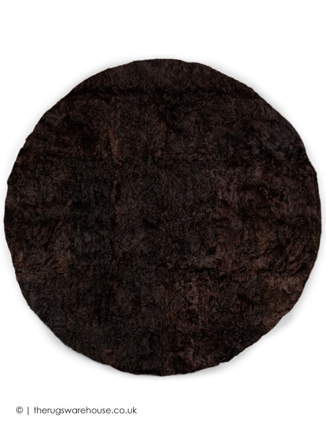 Naturelux Choco Circle Rug - 4