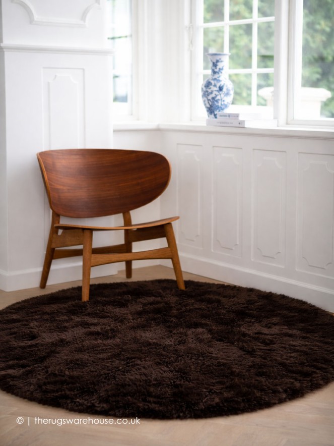 Naturelux Choco Circle Rug - 3