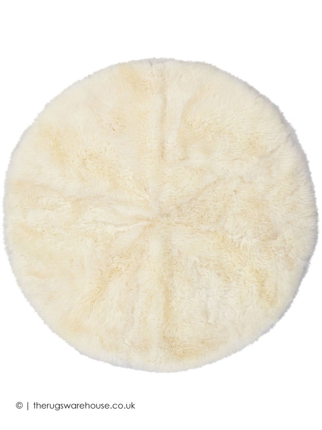 Naturelux Ivory Circle Rug - 3