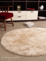 Naturelux Linen Circle Rug - Thumbnail - 3