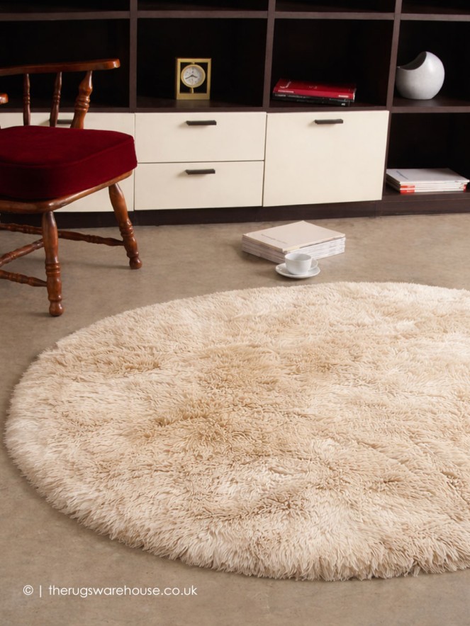 Naturelux Linen Circle Rug - 3