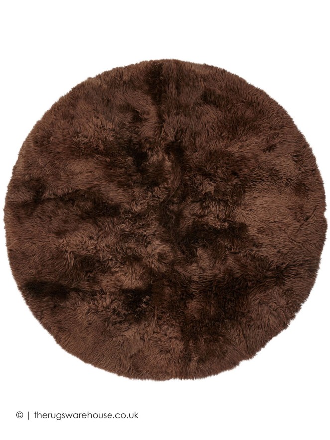 Naturelux Tobacco Circle Rug - 4