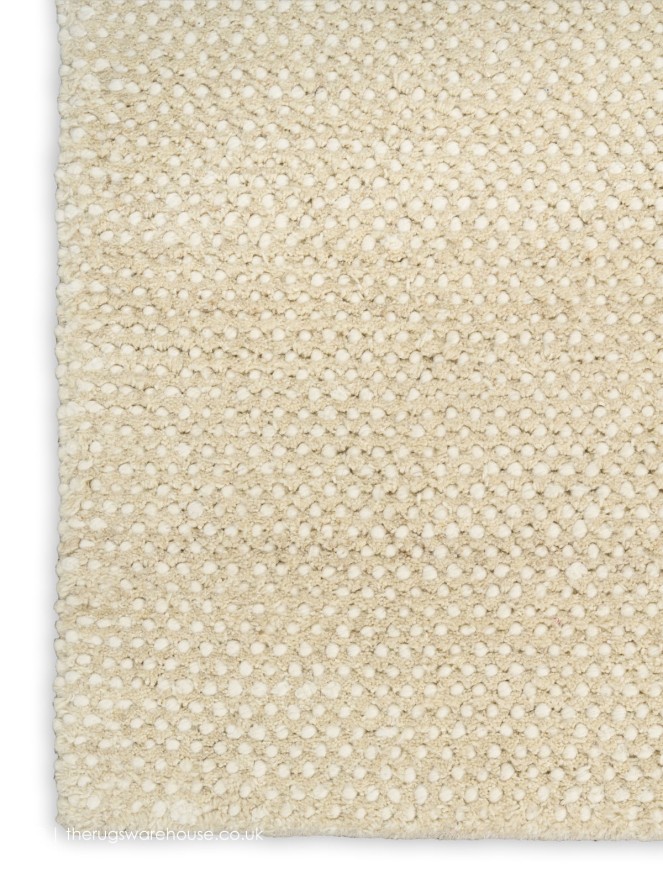 Rows Ivory Beige Rug - 7