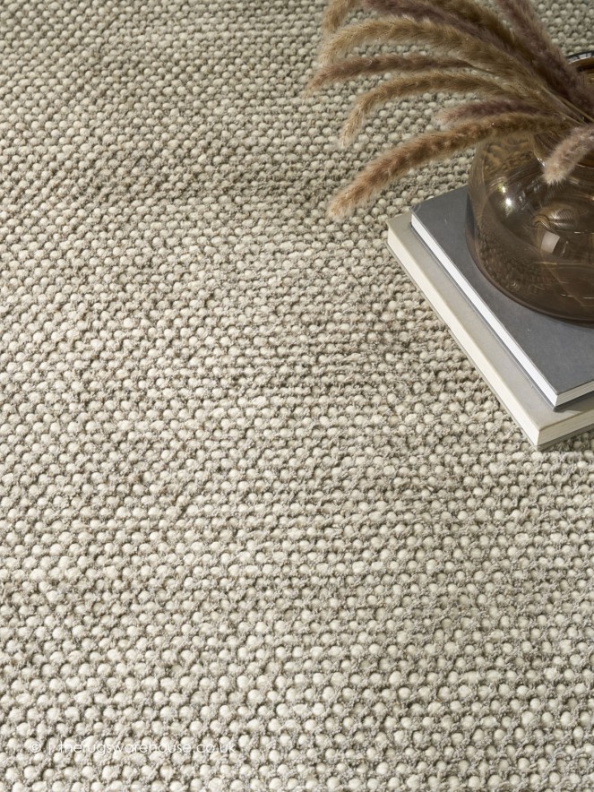 Rows Ivory Grey Rug - 5