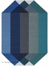 Diamondoor Blue Rug - Thumbnail - 5