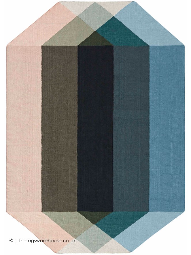 Diamondoor Petrol Rug - 5